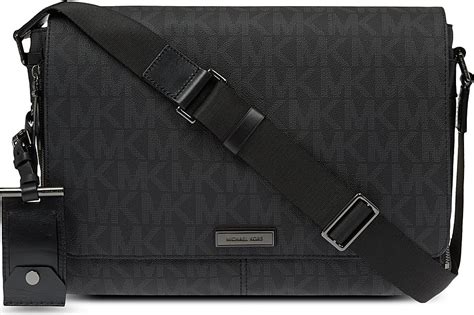 michael kors men's logo print messenger bag|Michael Kors small Messenger bag.